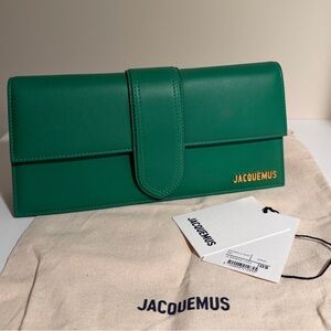 Jacquemus Le Bambino Long Leather Shoulder Bag NWT